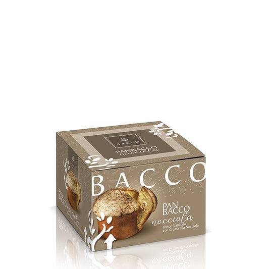 Panettone PanBacco con crema di Nocciola, 900 gr, Bacco Dolci tipici siciliani Bacco 