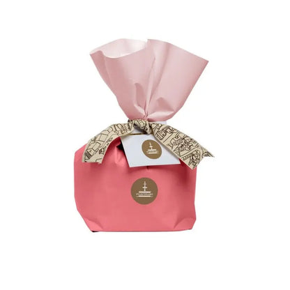 Confezione regalo natalizia con Panettone Fiasconaro e Spumante Extradry "Accussì" 50 Cl, Feudo Arancio in 4 varianti Confezione regalo natalizia Food in Sicily Panettone Tradizionale, 500 gr 