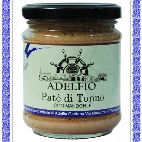 Patè di Tonno con mandorle, 200 gr Sugo Adelfio - Marzamemi 