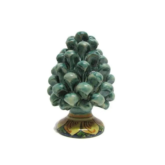 Pigna in Ceramica artistica di Caltagirone, h 11 cm Ceramica Food in Sicily 