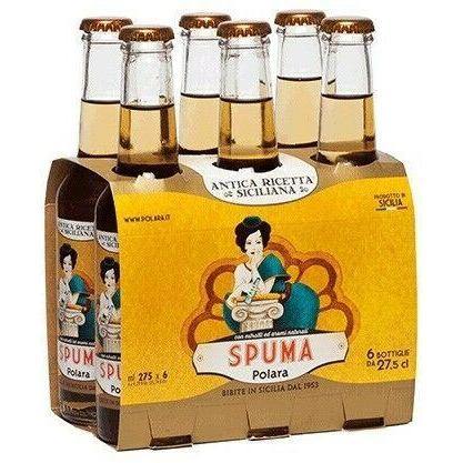 Spuma Polara, Confezione da 6 x 27,5 cl Bibite Polara 