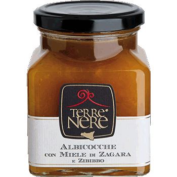 Confettura di Albicocche con Miele di Zagara e Zibibbo, 240 gr Confetture e Creme spalmabili Terre Nere 