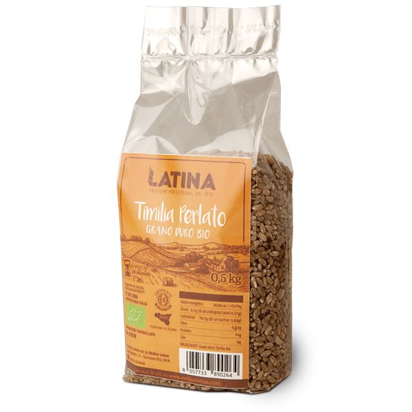 Grano duro Timilia Perlato da agricoltura biologica certificata Cereali Molino Latina 