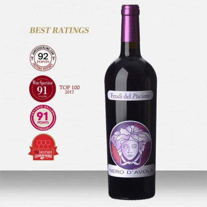 VERSACE NERO D'AVOLA , Feudi del Pisciotto 75 cl Vini e liquori Feudo Arancio 