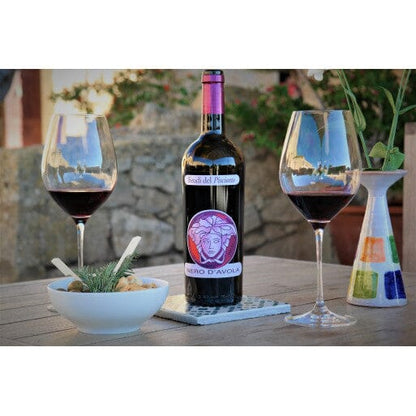 VERSACE NERO D'AVOLA , Feudi del Pisciotto 75 cl Vini e liquori Feudo Arancio 